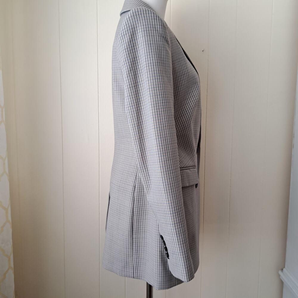 Express Wool-Blend Houndstooth Double Breasted Bl… - image 7